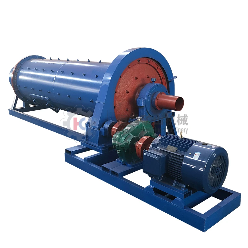 Small Mini Scale Wet Process Milling Machine Grind Small Belt Ball Mill for Sale Africa Small Gold Miner