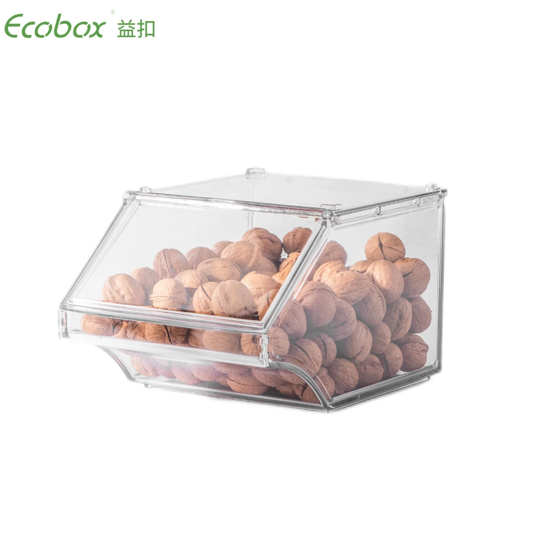 Ecobox Sweet Candy Dispensers Scoop Bin Nut Storage Container Stackable