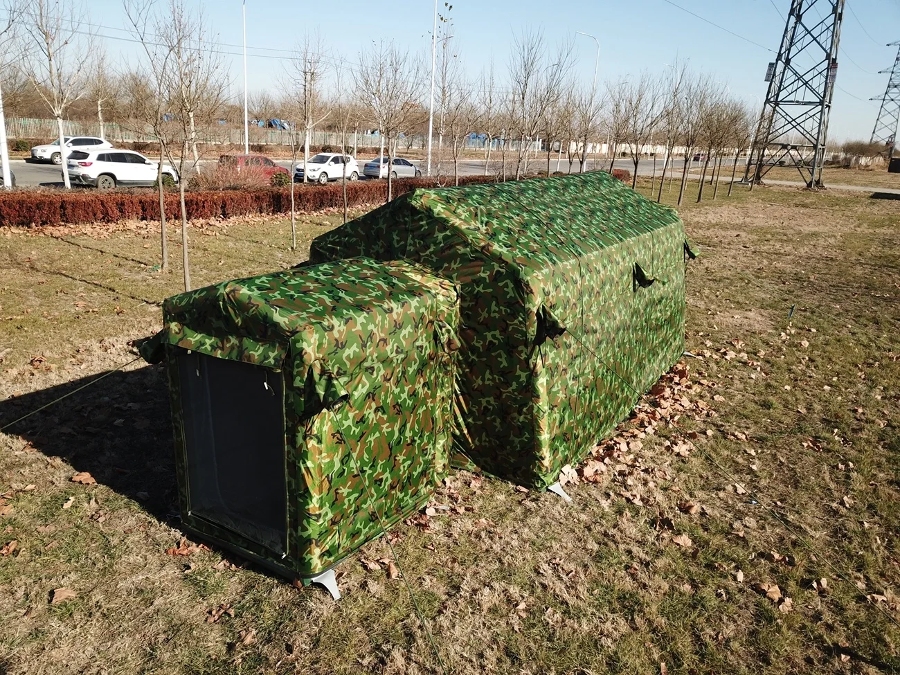 インフレータブルテント 1-3人用 400Dオックスフォード生地 インフレータブルテント 1-3人用 400Dオックスフォード生地