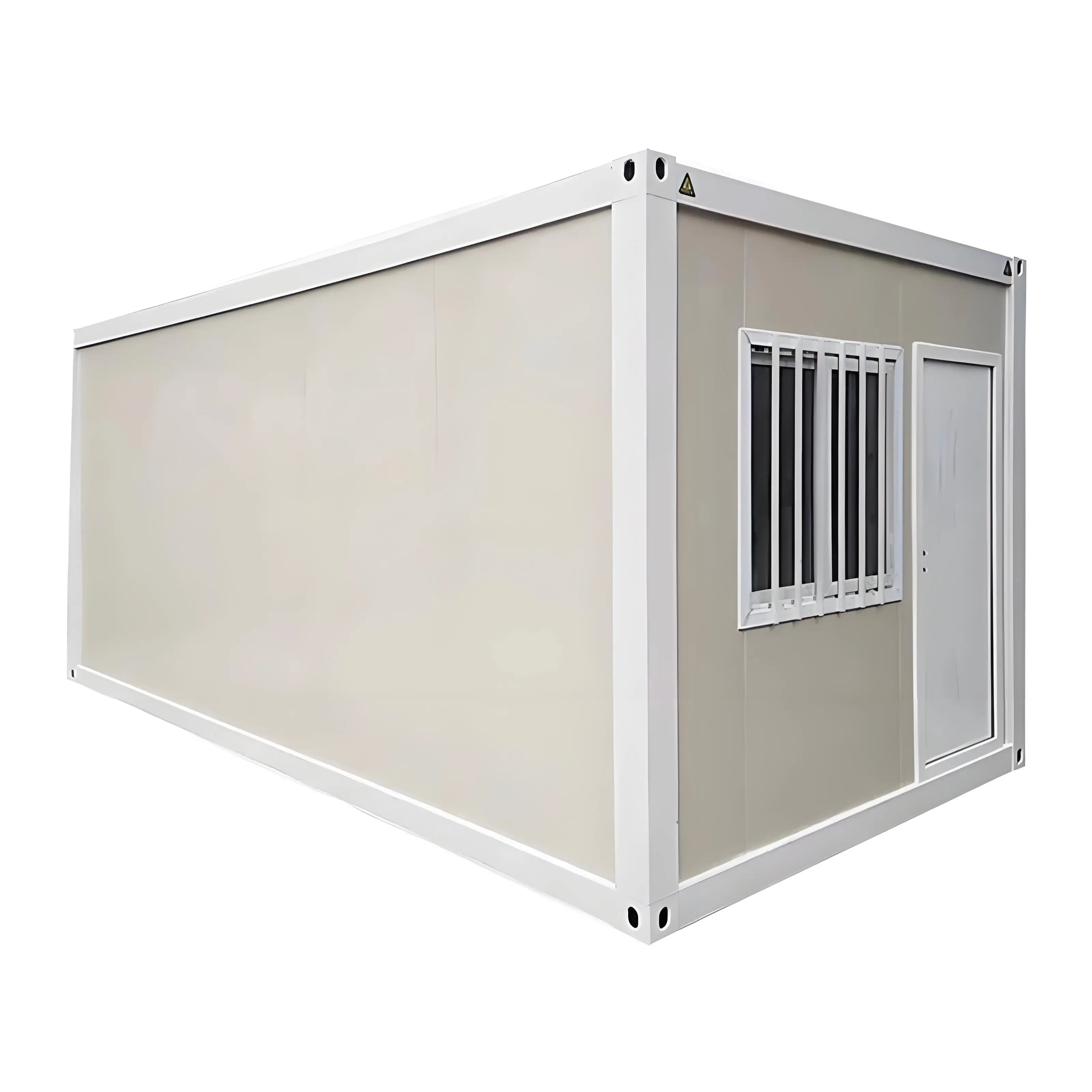 Lightweight Portable Steel Flat Pack Container House Easy to Load and Fit for Small-Scale Work Sites or Dormitory for Villas