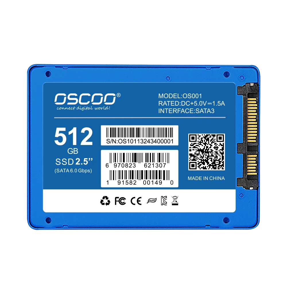 【新品未開封】OSCOO SSD 1TB SATA + SATAケーブル OSCOO SSD Hard Drives - High Capacity & Reliable Performance