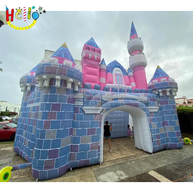 Custom Built Large Inflatable Castle Backdrop for Decoration