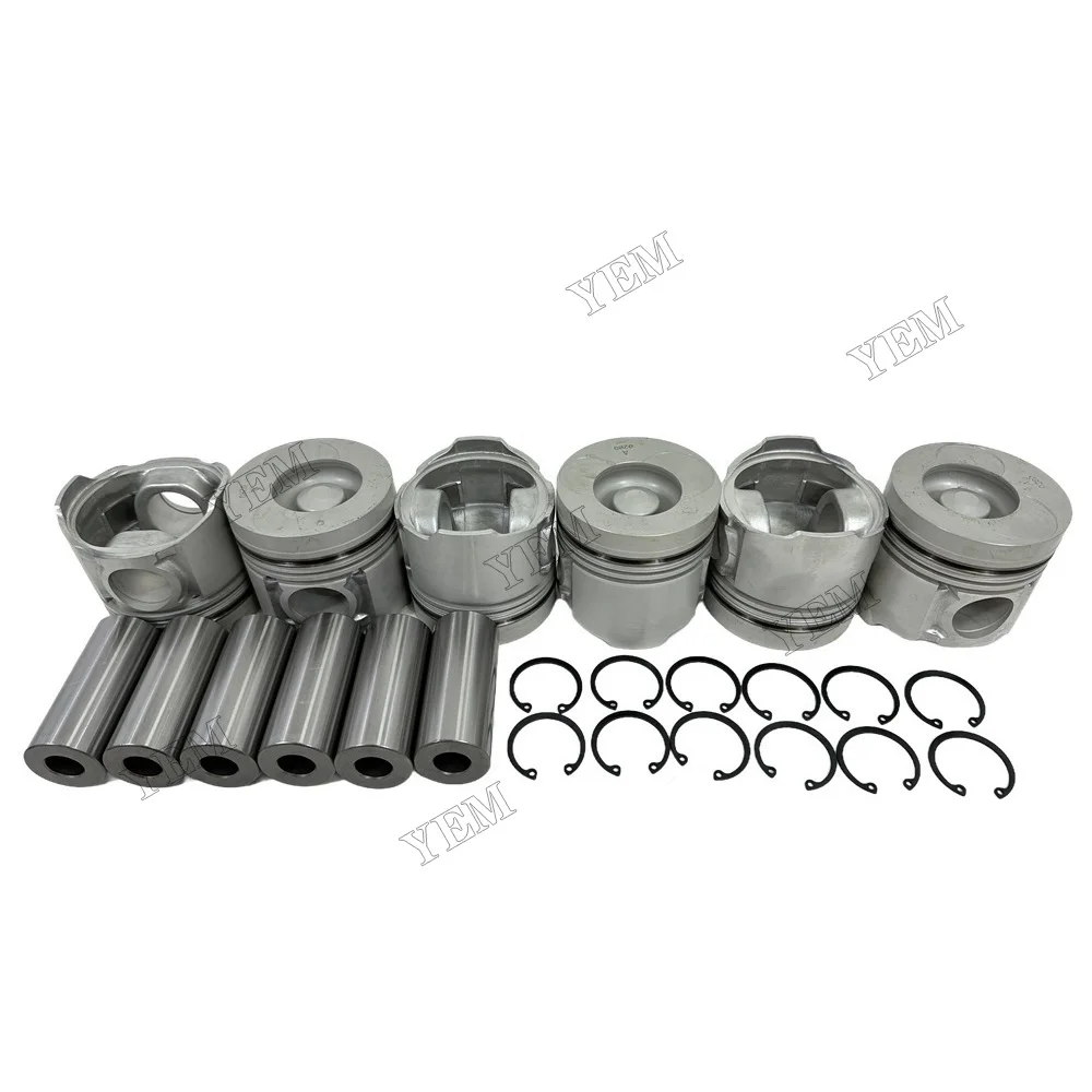 Piston Kit Suitable for Doosan / for Develon DB58 Diesel Engine Spare Parts 5