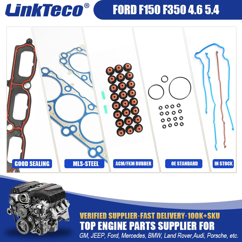 thumbnail image 2 of ECCPP Lower Gasket Set For 08–10 Ford F-250 F-350 Super Duty 6.4L OHV – Direct Fit Kit 2 of 5