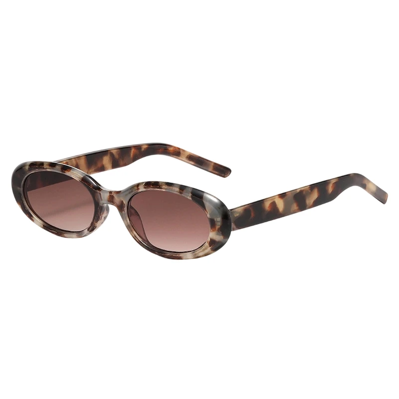 New Small-frame Oval Sunglasses From Europe America, Fashionable And Trendy, Customizable With Logo Online, Minimum_voghion.com