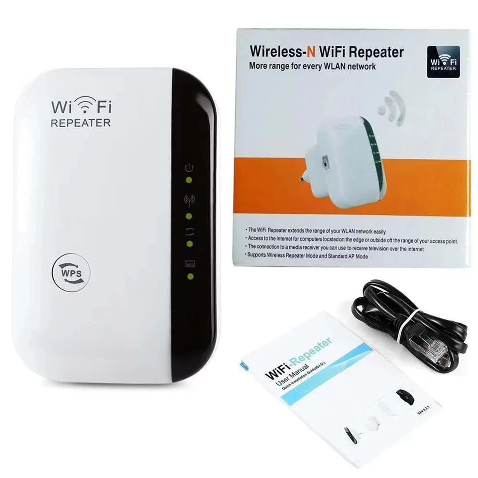 Wireless Wi Fi Repeater Wifi Signal Amplifier Long Range Wifi Extender Repetidor 300Mbps Wifi Booster Access Point Repeater