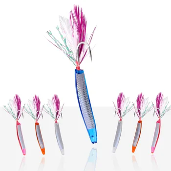 6cm 1.2g Hairpin Bow Angle Lure, Saltwater Trolling Hard Bait, Skipjack Spanish Mackerel GT Trevally Topwater Fishing Lure – Popper – view 3