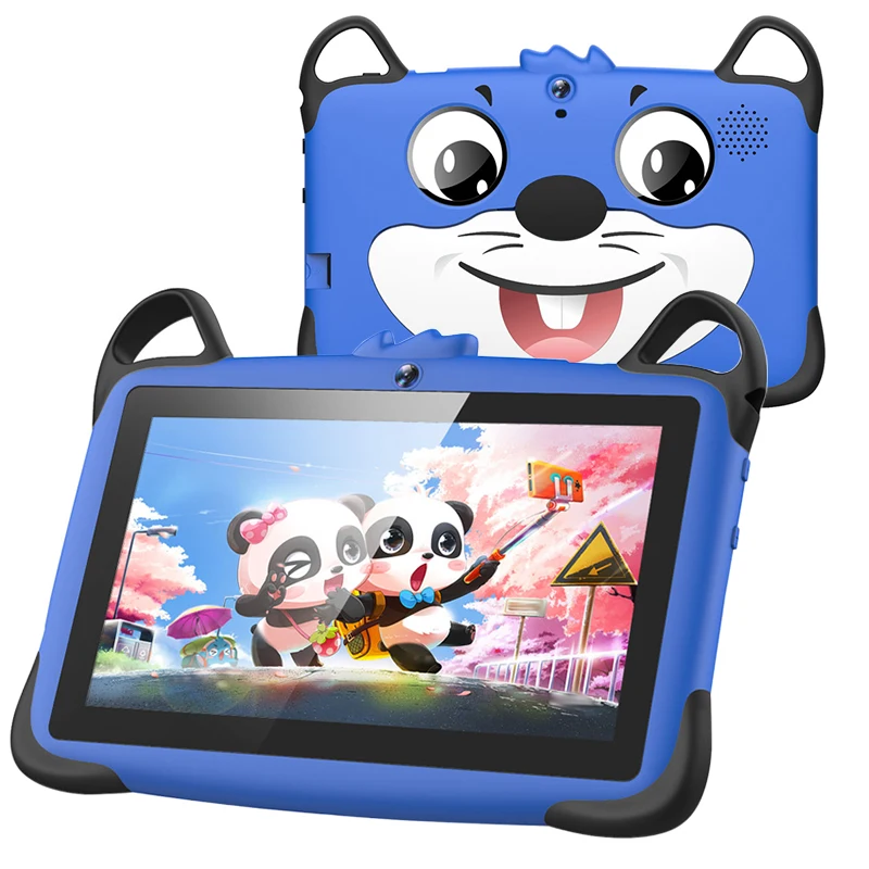 Custom Kid Tablet PC 7 Inch Learning Pad 1gb 4gb Wifi Kids Educational Tablets