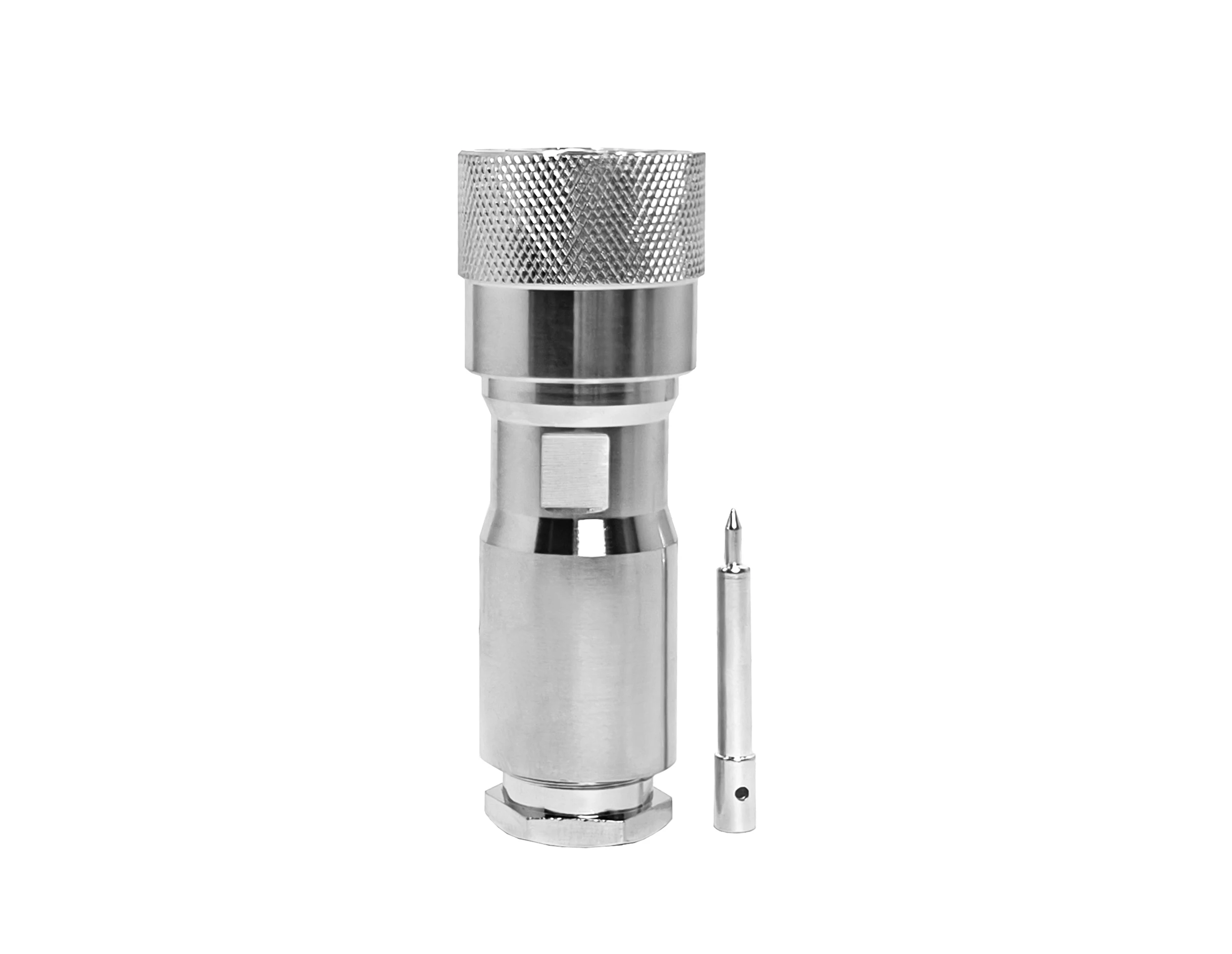 RF Connector 50 Ohm HN Male Pin High Voltage Clamp for RG393 RG213 RF Coaxial Cable Plug