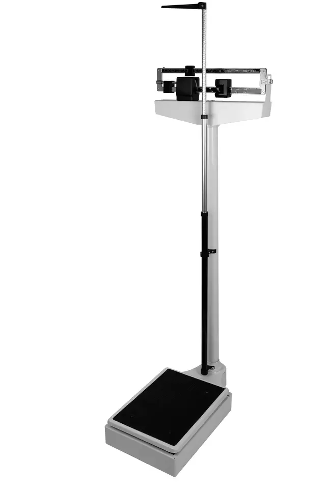 Hot Mechanical Height And Weight Scale 200kg Body Platform Scale Cursor