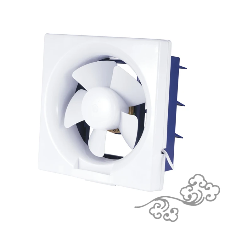Saudi Arabia Fast Going GCC Approval Model 6 8 10 12 Inch Portable Kitchen Two Way Square Full Plastic Ventilation Exhaust Fan