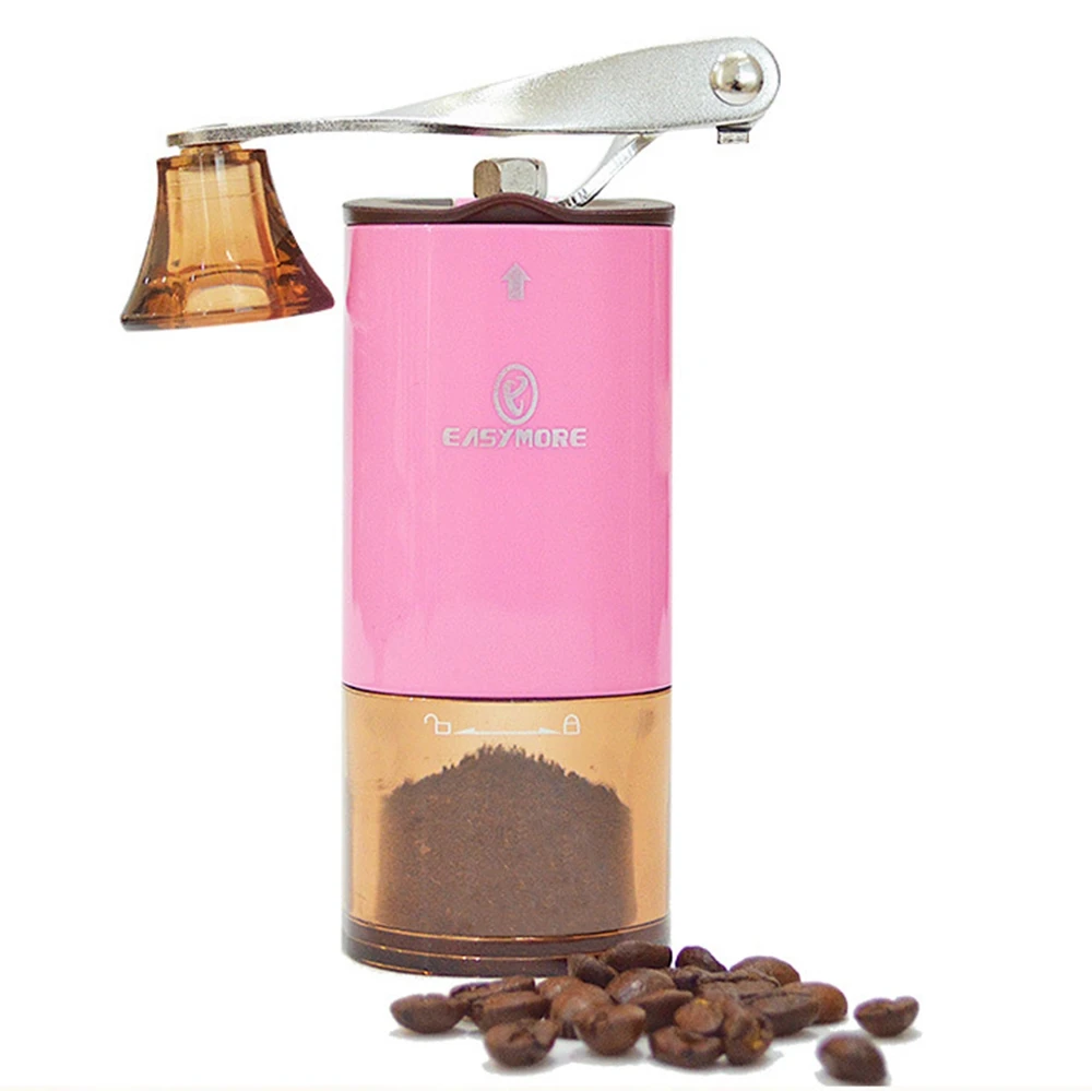 Portable Manual Coffee Grinder Travel Bean Mill Ceramic Core 15g Powder V60 Dripper Maker Barista Tools with Gift Box