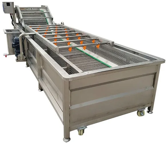 Industrial continuous fresh corn peeling, washing, blanching, air drying, packaging and freezing processing production line