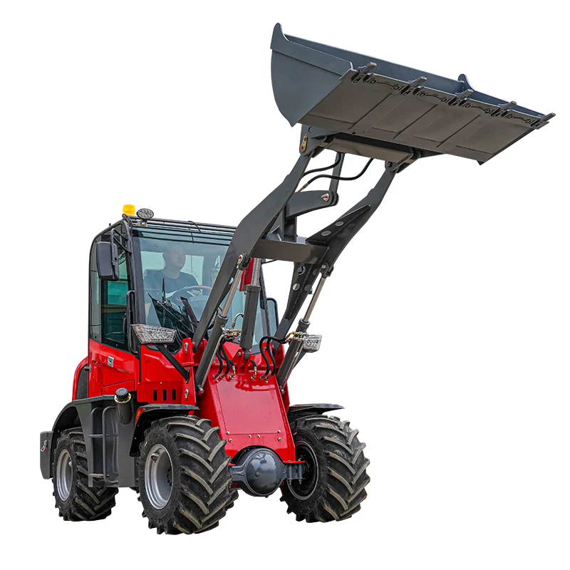 China Brand Mini Log Skidder ZL08F - 0.8 Ton Wheel Shovel
