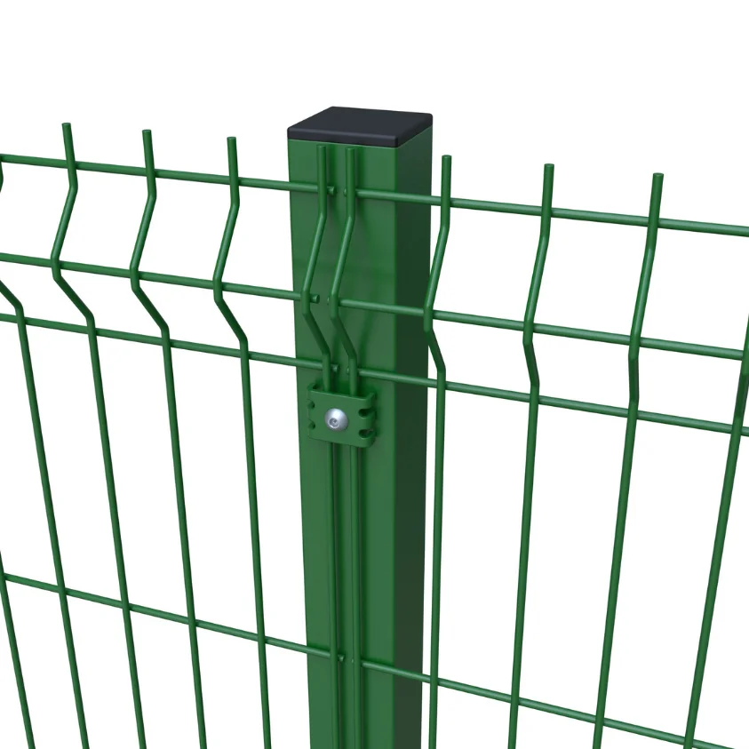 Home Outdoor 3D Curved Welded Wire Mesh Garden Fence Panel