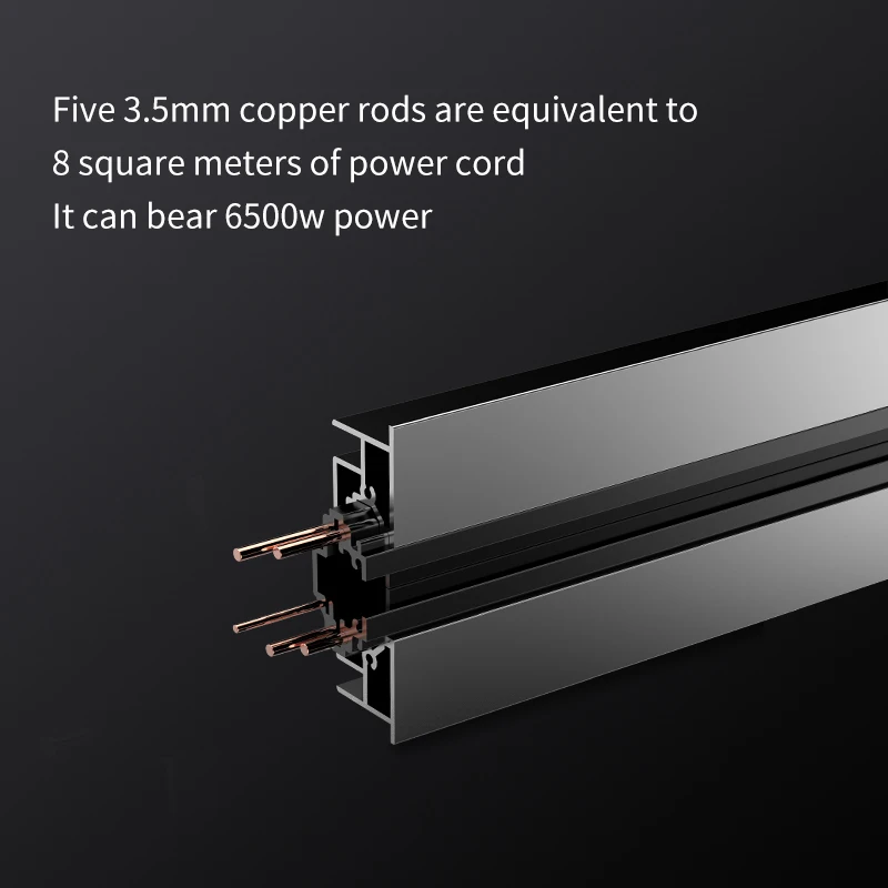 Removable Wall Tabletop Multifunction Power Track Socket System Electrical Socket Power Track Socket