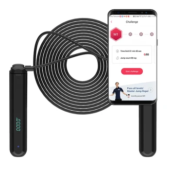 APP tracking digital smart jump rope Best Gift for lover (cuerda para saltar)