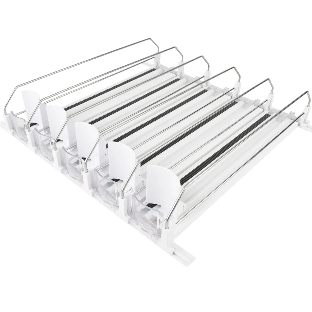 Retail Merchandise Supermarket Bottle Spring Loaded Shelf Pusher Trays