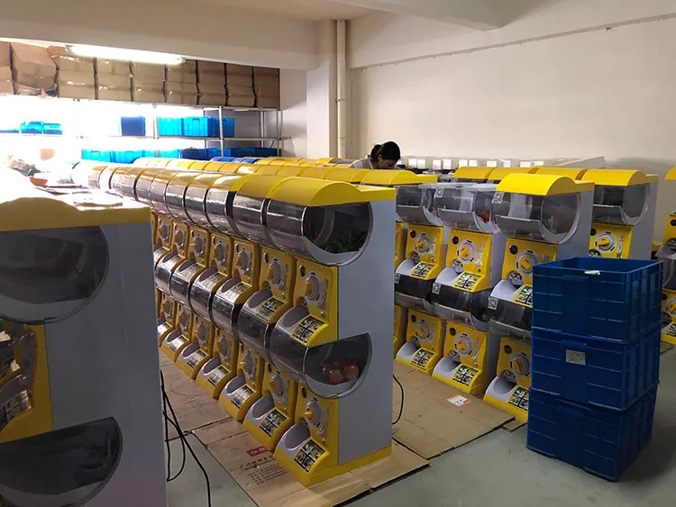 Mini Coin Pusher  Vending Machine Arcade Game Station for Token Credit Card Gacha Vending Capsules Made of Zinc Alloy