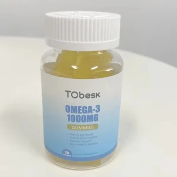 Customized Label Factory Supply Children Omega Gummies for Enhancing Health and Immunity for Males and Adults