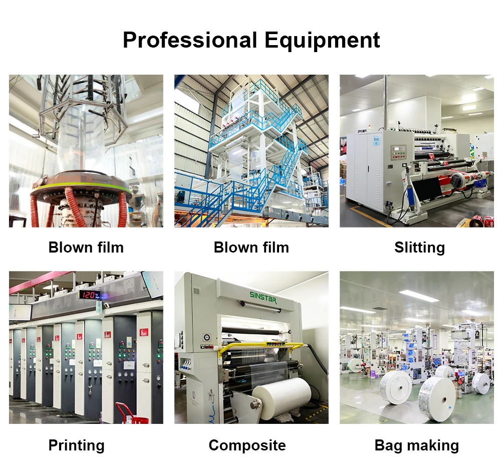 Customized Size Transparent Soft Pallet Wrap Lldpe Pof Shrink Film