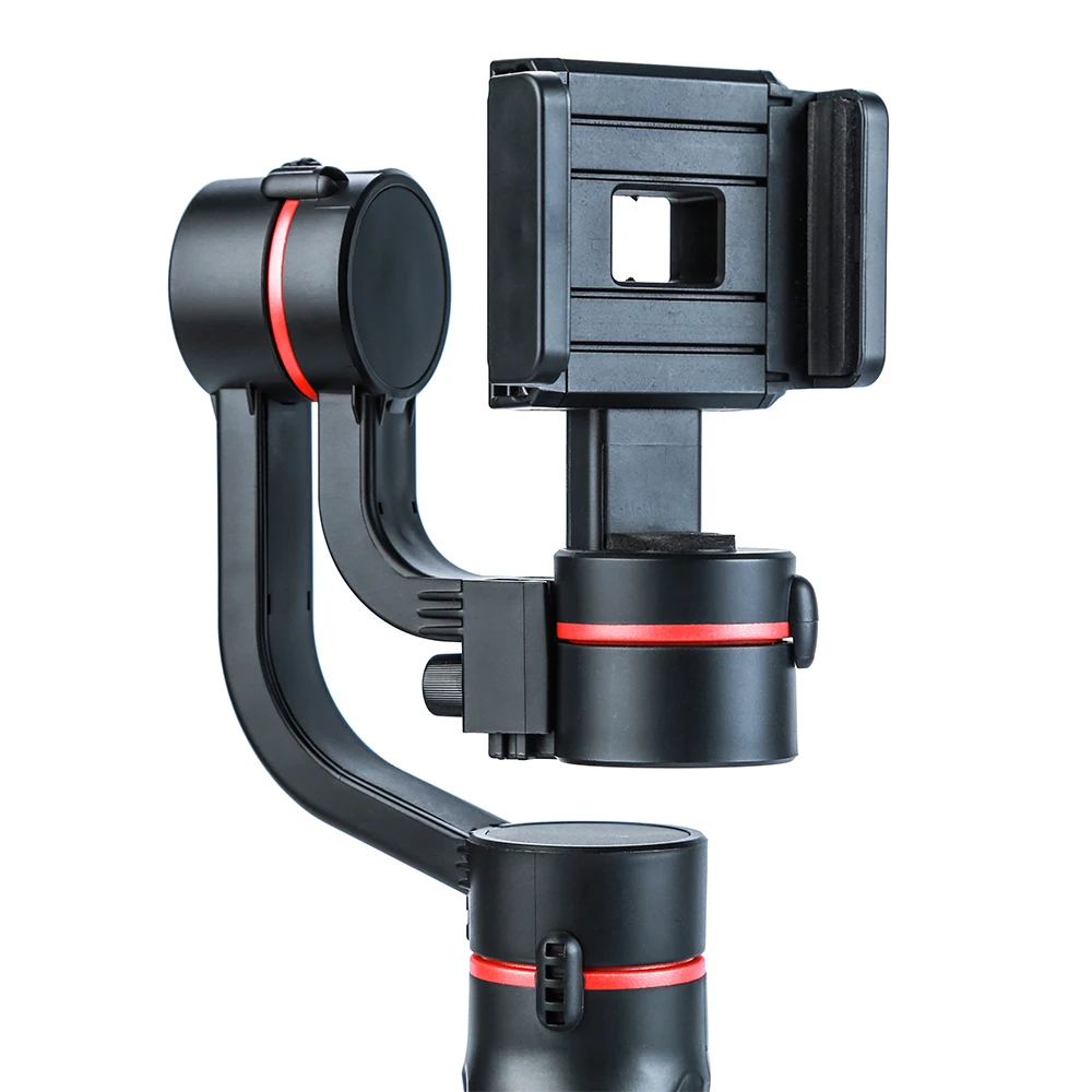 
H2 3 оси USB зарядка запись видео Поддержка универсальное Регулируемое направление ручной карданный стабилизатор для смартфона Vlog в прямом эфире 