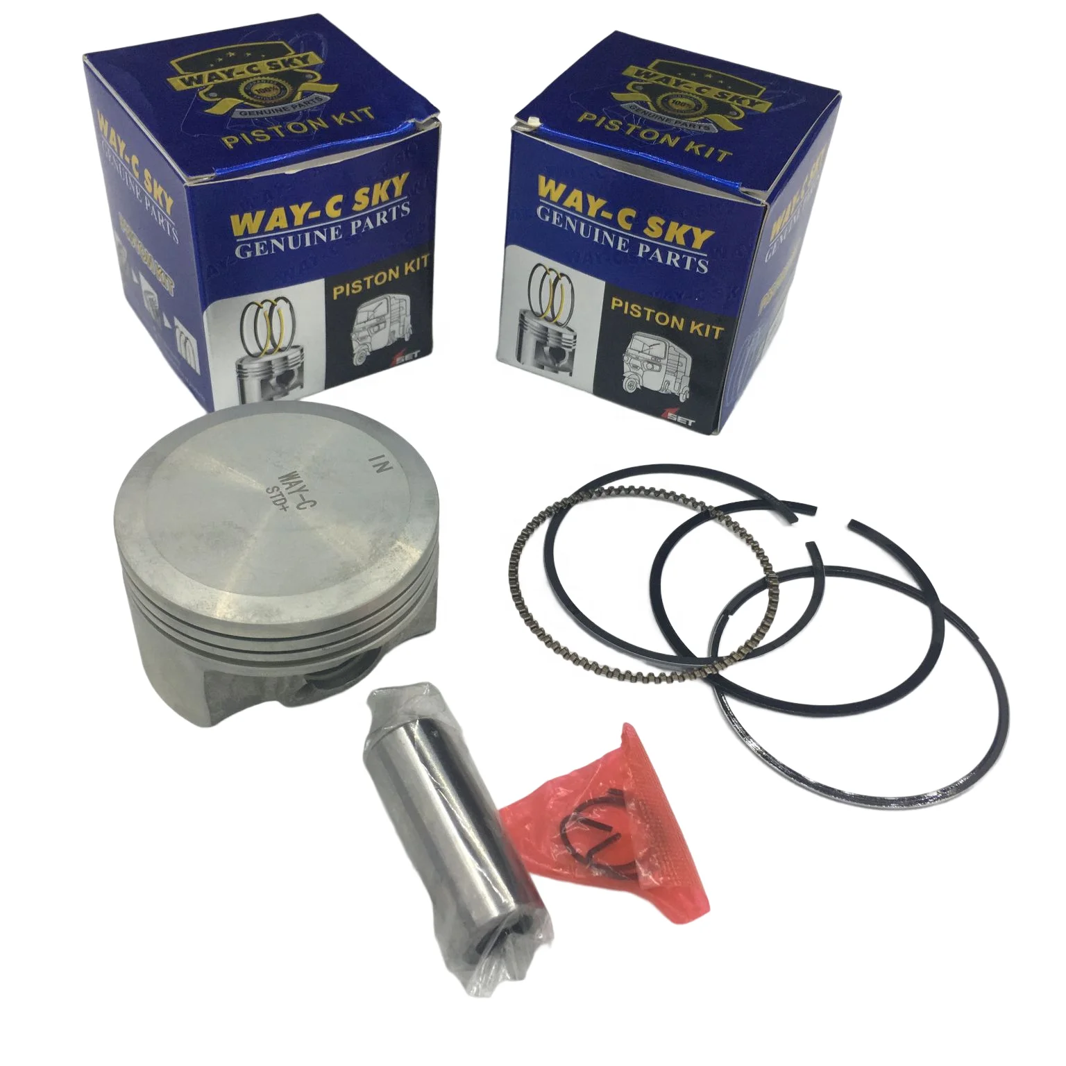 Мотоциклетные запчасти высокой производительности поршневое кольцо TVS 200CC мотоциклетный поршневой комплект для APEX RTR