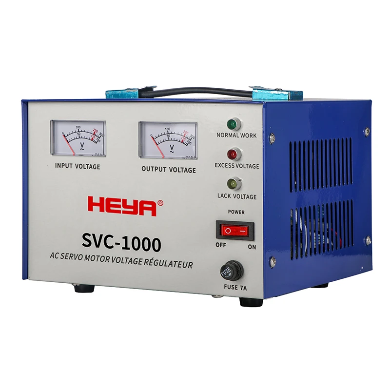 SVC 1KVA 220VAC Automatic Voltage Regulator Stabilizer