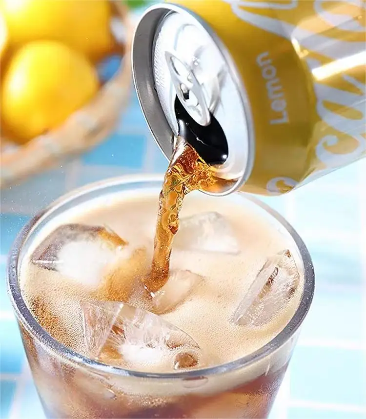 Hong Kong CocaCola Сода с лимонным вкусом 330 мл Гонконгская версия лимонный газированный