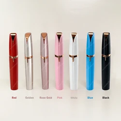 Частный бренд Портативный Женский бритвенный станок для бровей и носа с зарядкой от USB электрический триммер женщин удаление волос на