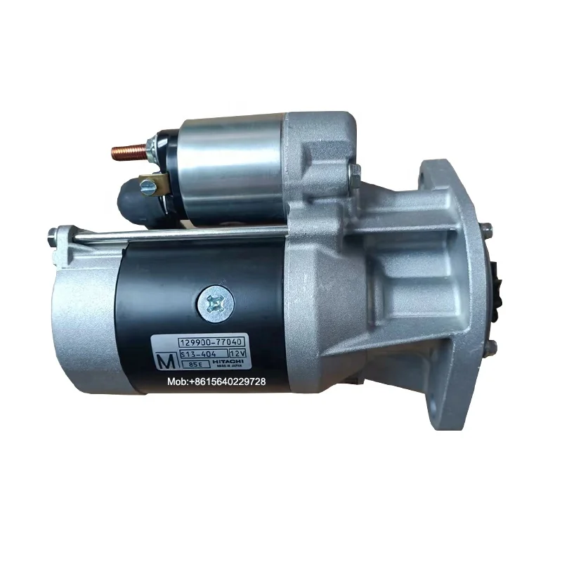 その他 rena Hitachi S13-404 Starter Motor for Yanmar - Reliable Performance