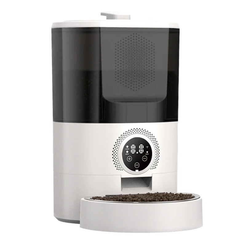 Hot Selling Pet Smart Feeder Timing Quantitative Remote Automatic 5L Large Capacity Cat and Dog Feeder Pet Products factory