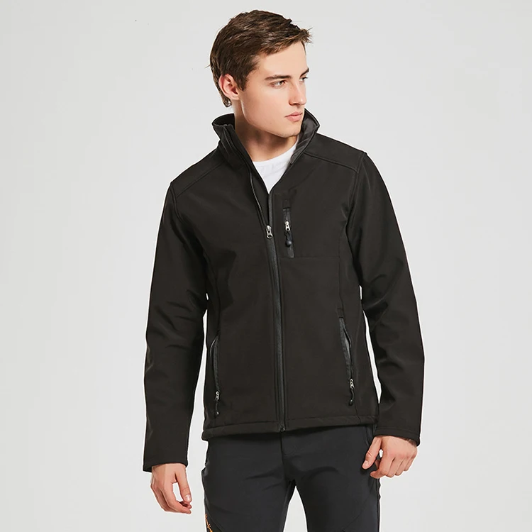 Stock Men Winter Waterproof Softshell Breathable Membrane 3Layers Bonded Fleece Windbreaker Outdoor Autumn Coat Jacket_voghion.com