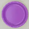 Plato morado de 9 pulgadas * 10 unidades