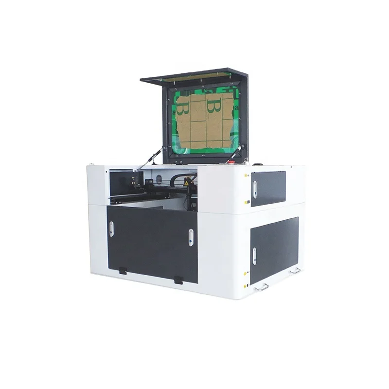 Manufacture Machine 6040 Machine 60W 80W Metal and Non Metal Laser Paper Cutting Machine Co2