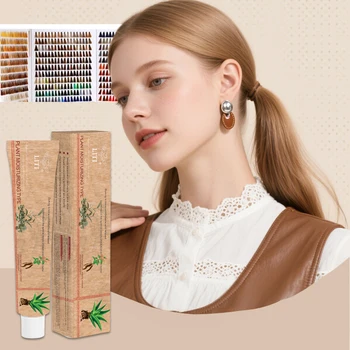 Factory's Trending Hair Color Customizable Wholesale Friendly Herbal Nourishing Fade-Resistant Ammonia-Free  Hair Color