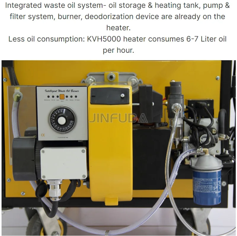 KVH5000 Heating Solutions Efficient Waste Oil Heater for Greenhouse