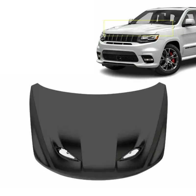 OEM auto parts car front bumper aluminum steel hood panel for JEEP Grand Cherokee SRT8 2011-2020