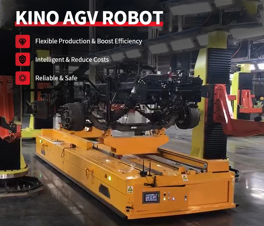 AGV Robot Industrial Robot Lift Stacker Automated Guided Vehicles Small ...