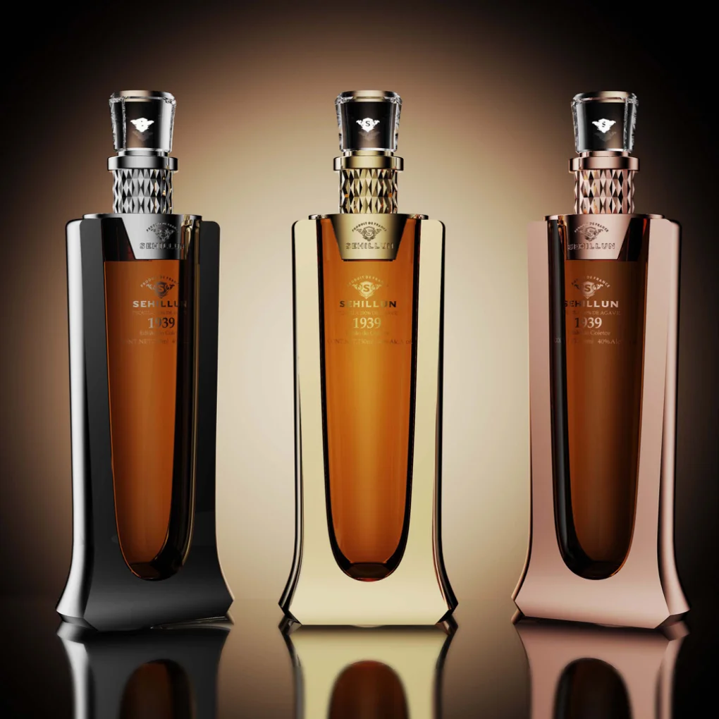 Oem Custom logo High Quality Tequila Spirits Bottle Light Bottle Comes with Custom Box