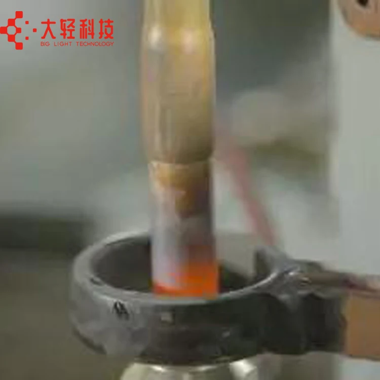 High Frequency Copper Pipe Brazing Machine for Welding air Compressor Copper Tube