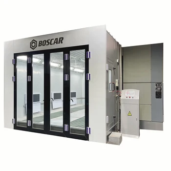 BOSCAR 2025 Hot Selling Luxury Spray Booth Provide Personalized Design Services Car Paint Room Baking Oven With CE