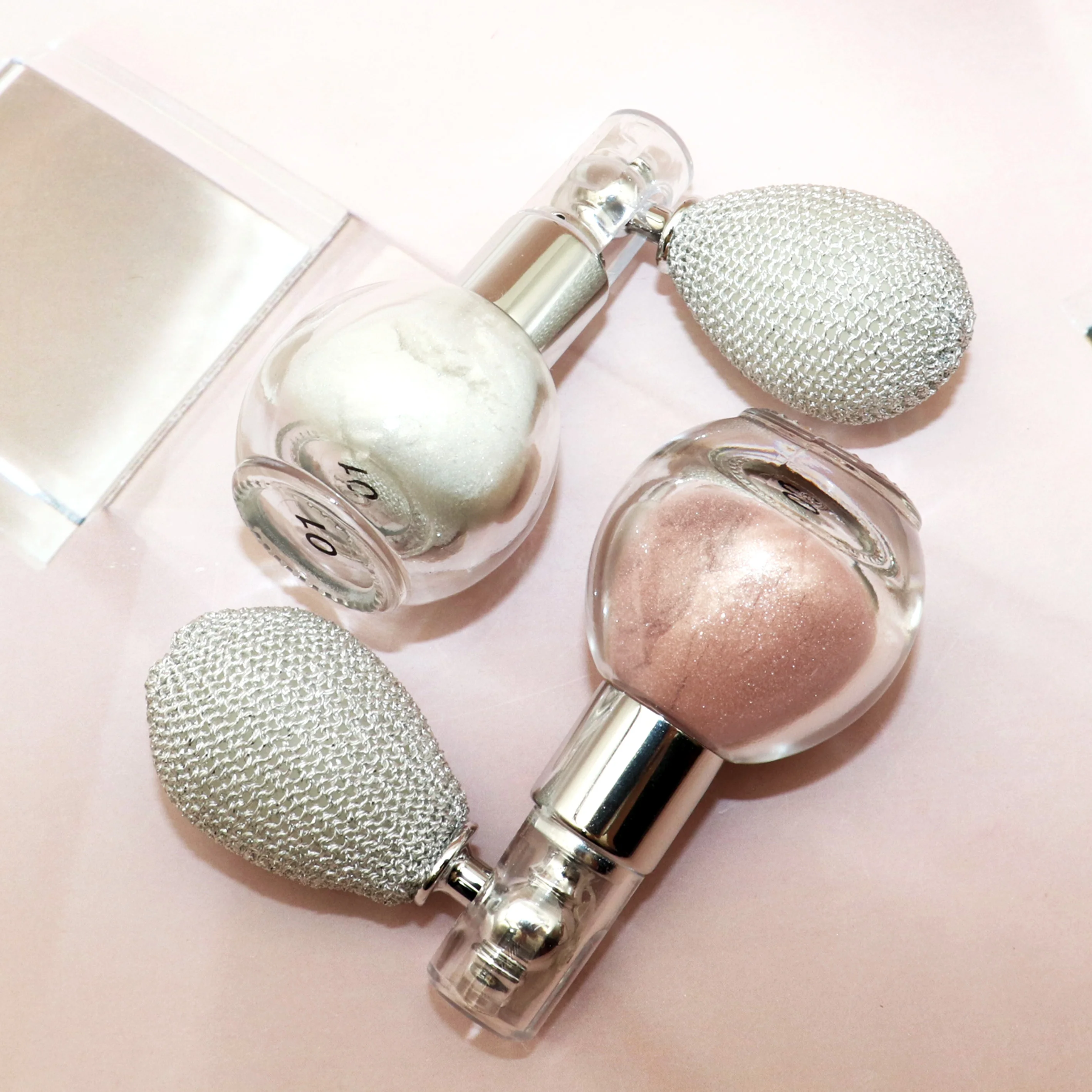 2025 New Style Custom Cream Highlighter Makeup Loose Pressed Liquid 4 Pigmented Sunscreen Colors Private Label Face Makeup