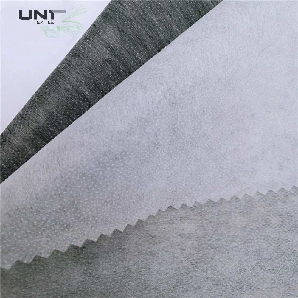 Custom Eco-friendly Microdot Paste Dot Thermal Bond Nonwoven Non Woven Fusing Fusible Interlining Fabric