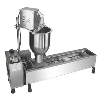 Stainless Steel Mini Donut Baking Machines Price Automatic Doughnut Making Maker Machine with 3 Mould