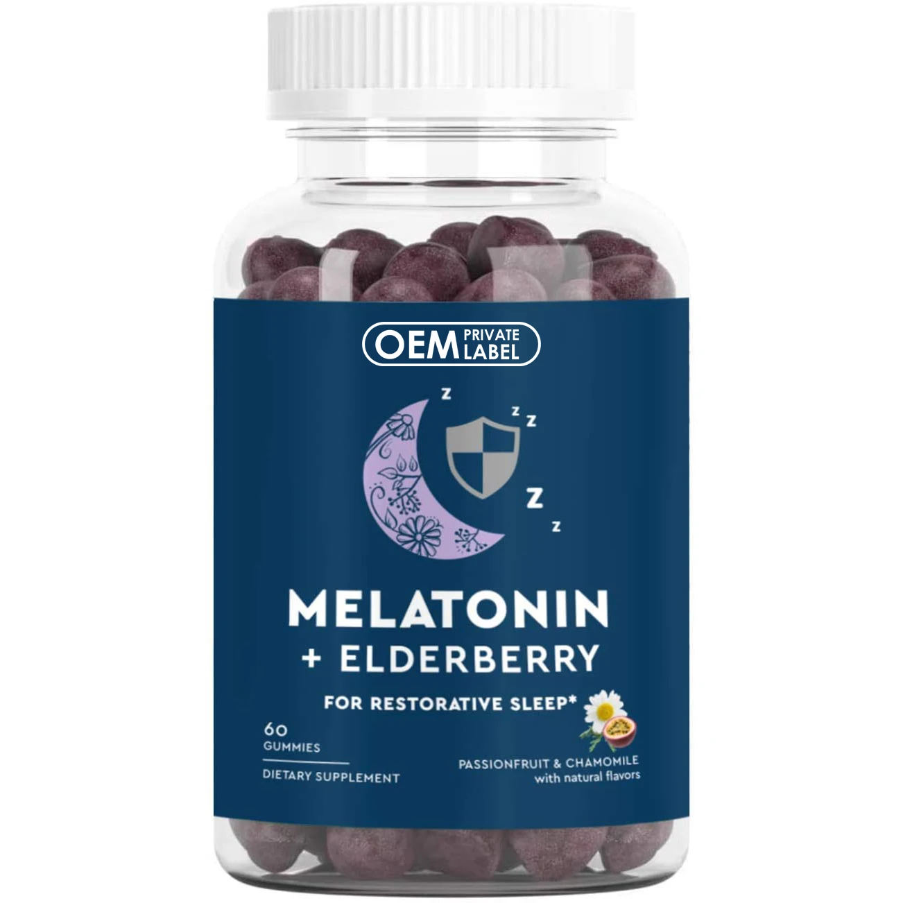 Melatonin Gummies Sleep With Elderberry Aid Good Sleep Gummies Stress 