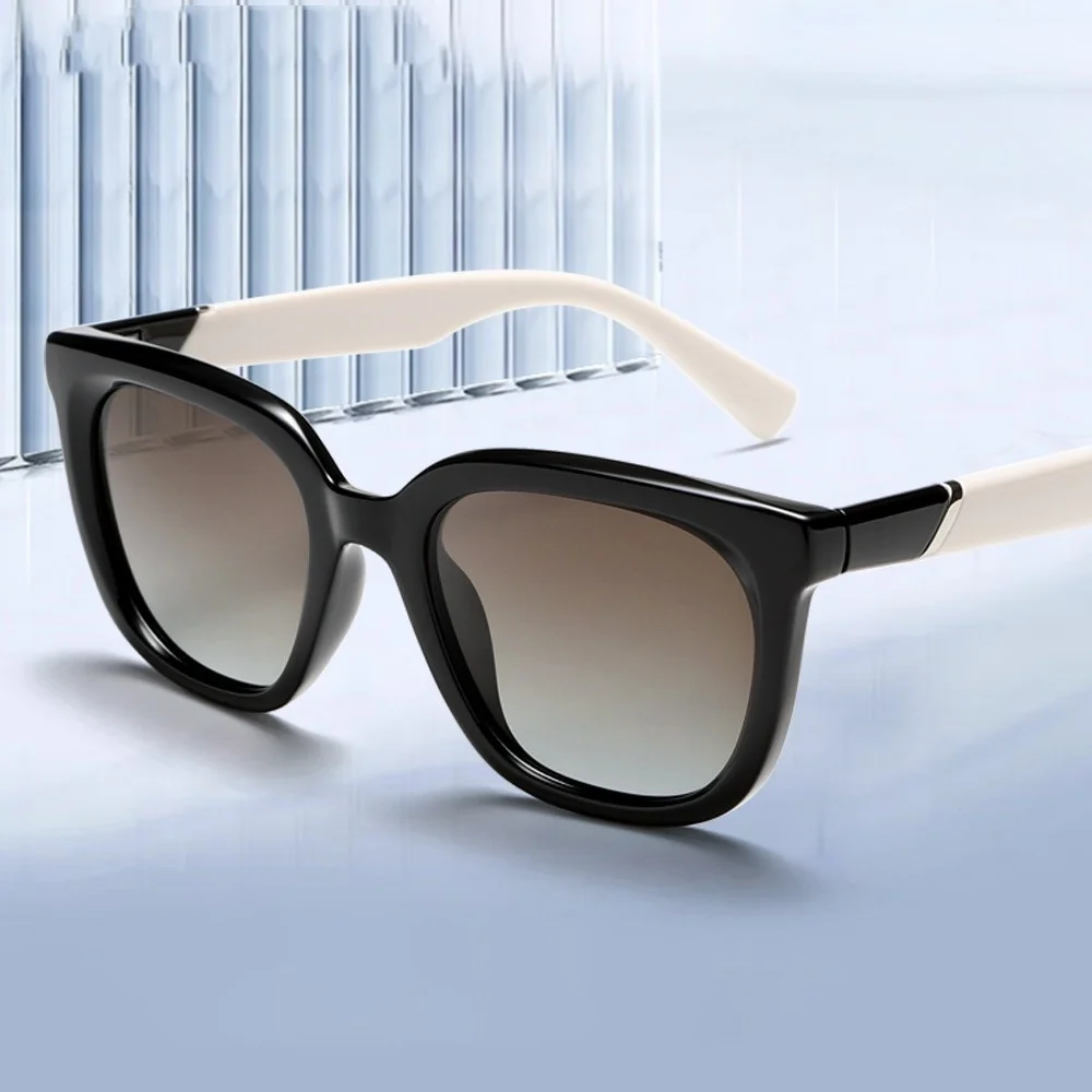 2025 Women's Oversized Retro High-Quality Men's Square Large Frame Polarized Sunglasses_voghion.com