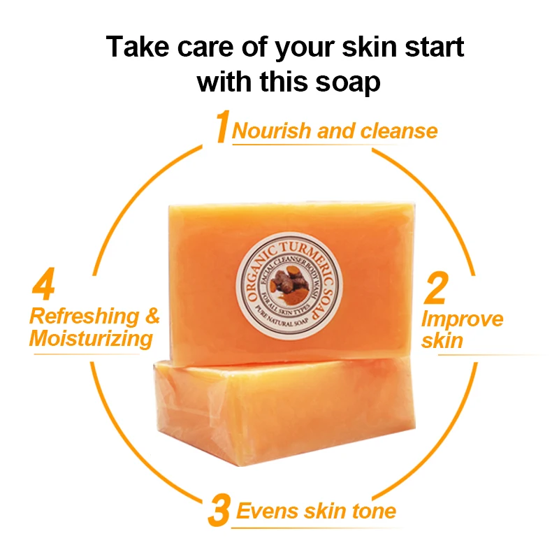 Custom 110g Bath Toilet Whitening Kojic Acid Mix Glutathione Soap Anti