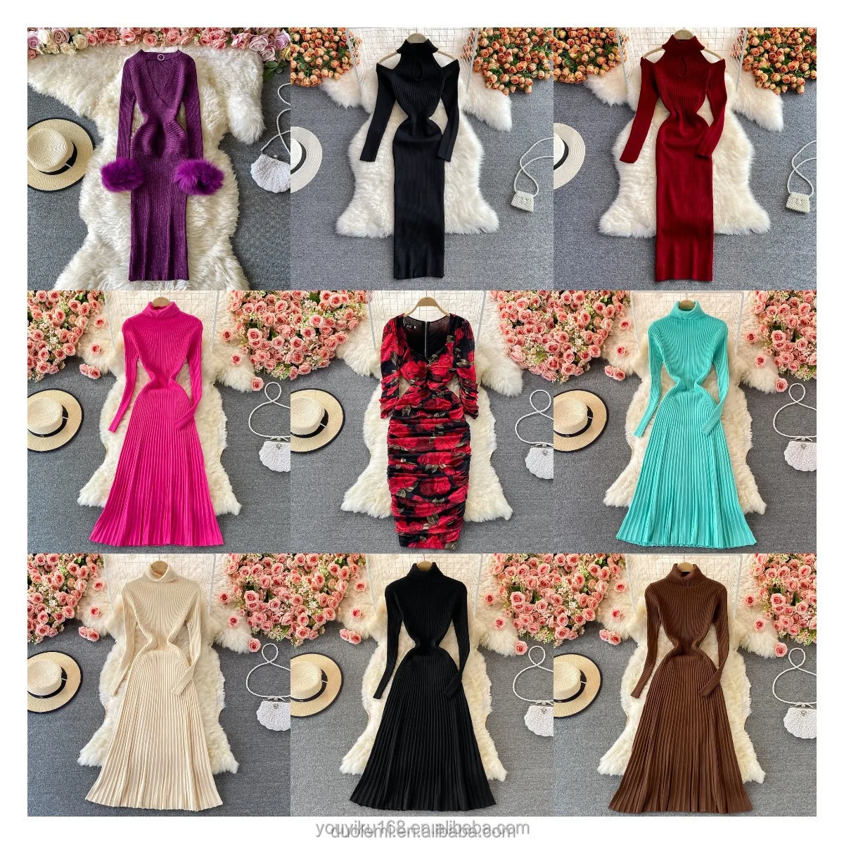 Wholesale Women's Sexy Dresses Mixed Batch of Sweet Styles with Lace ...