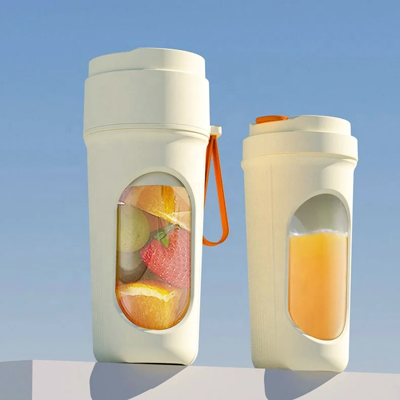 A Cup of Double Cover Automatic Juicer Portable Rechargeable Juice Cup Home Multifunction Juice Machine New Juicing Cup 3